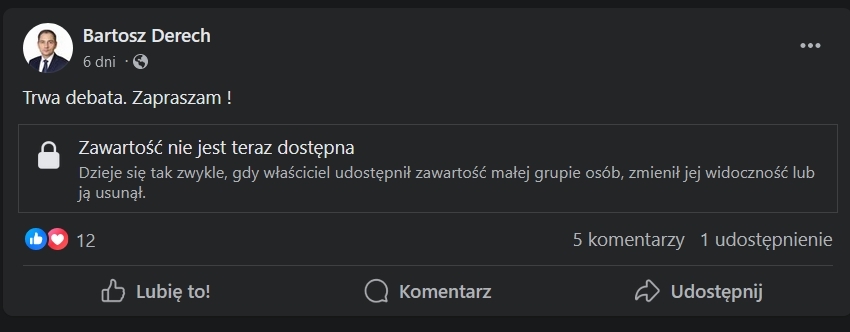 debata kandydatów na wójta Rokietnicy